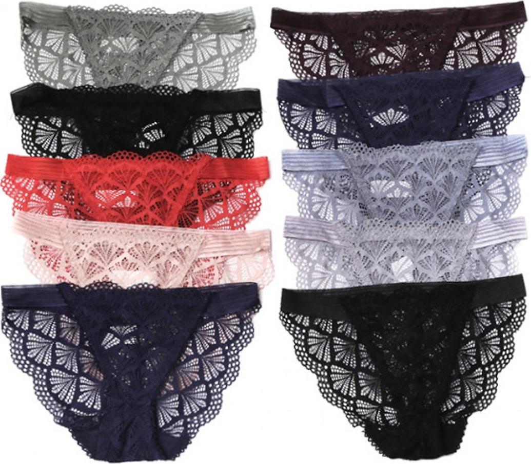 Combo 10 quần lót ren mỏng cạp mềm-TotdepreHH1021