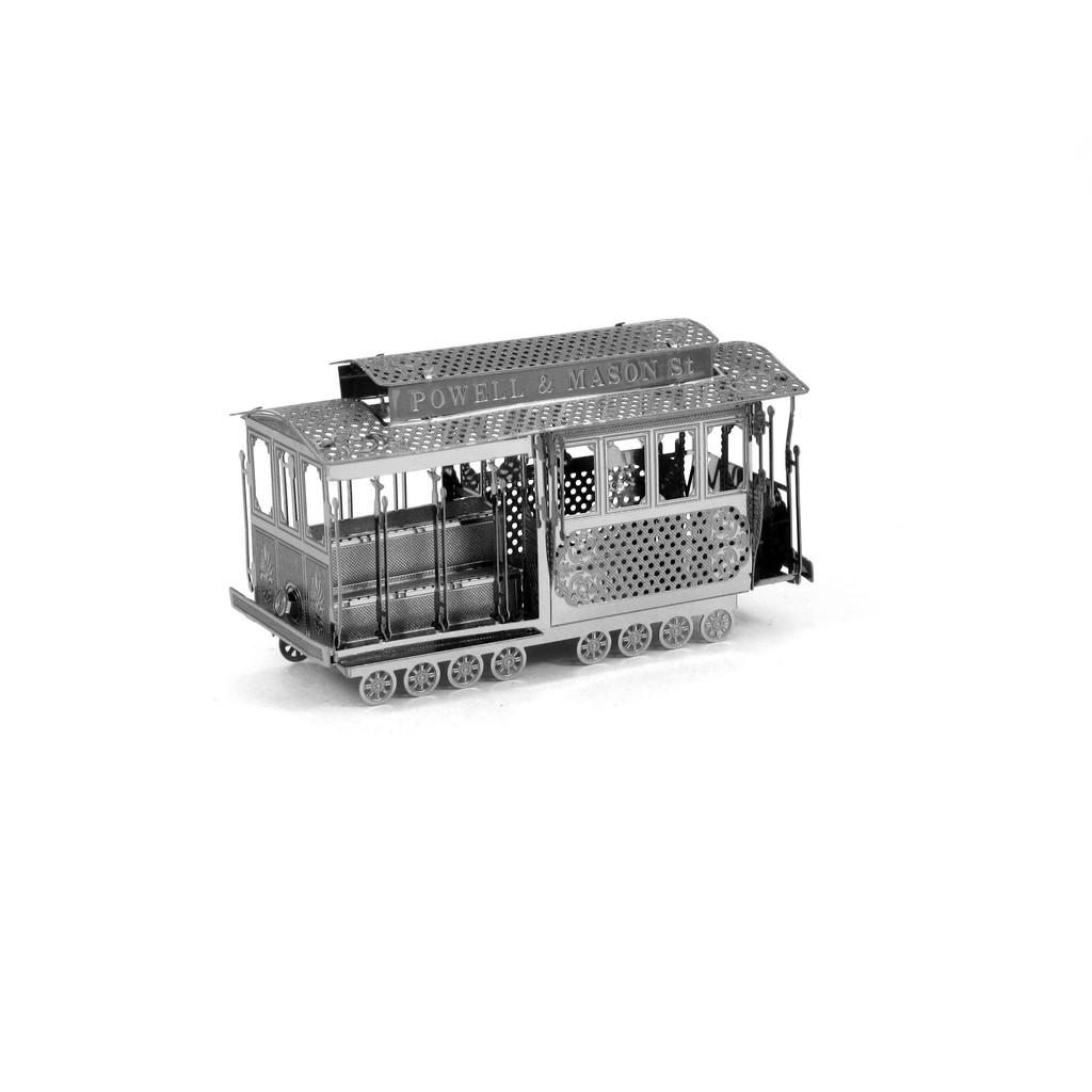 Mô Hình Lắp Ráp 3d Xe Cáp Điện Thành Phố San Francisco