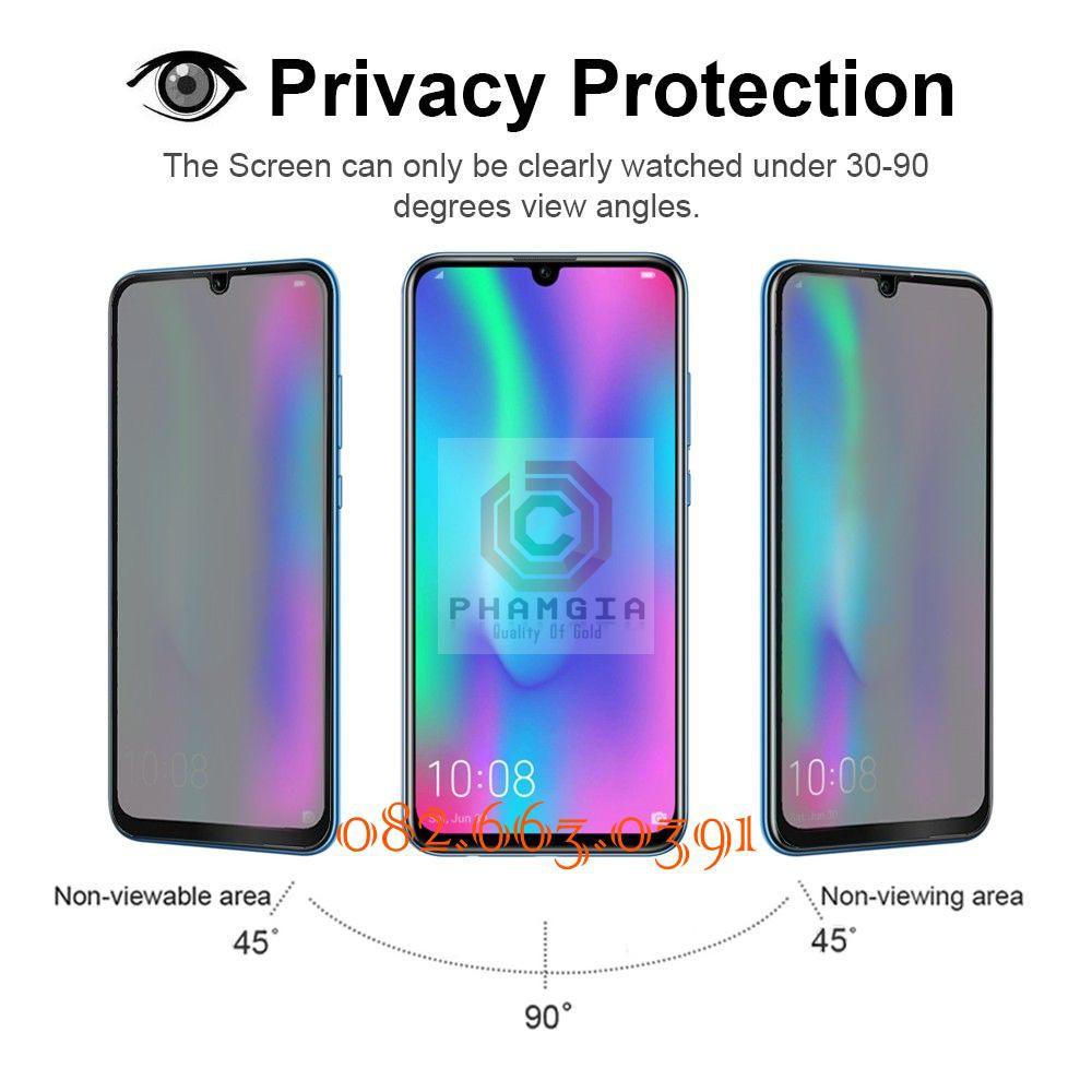 Dán cường lực chống nhìn trộm cho Huawei Mate 9 lite / Mate 20 dẻo nano
