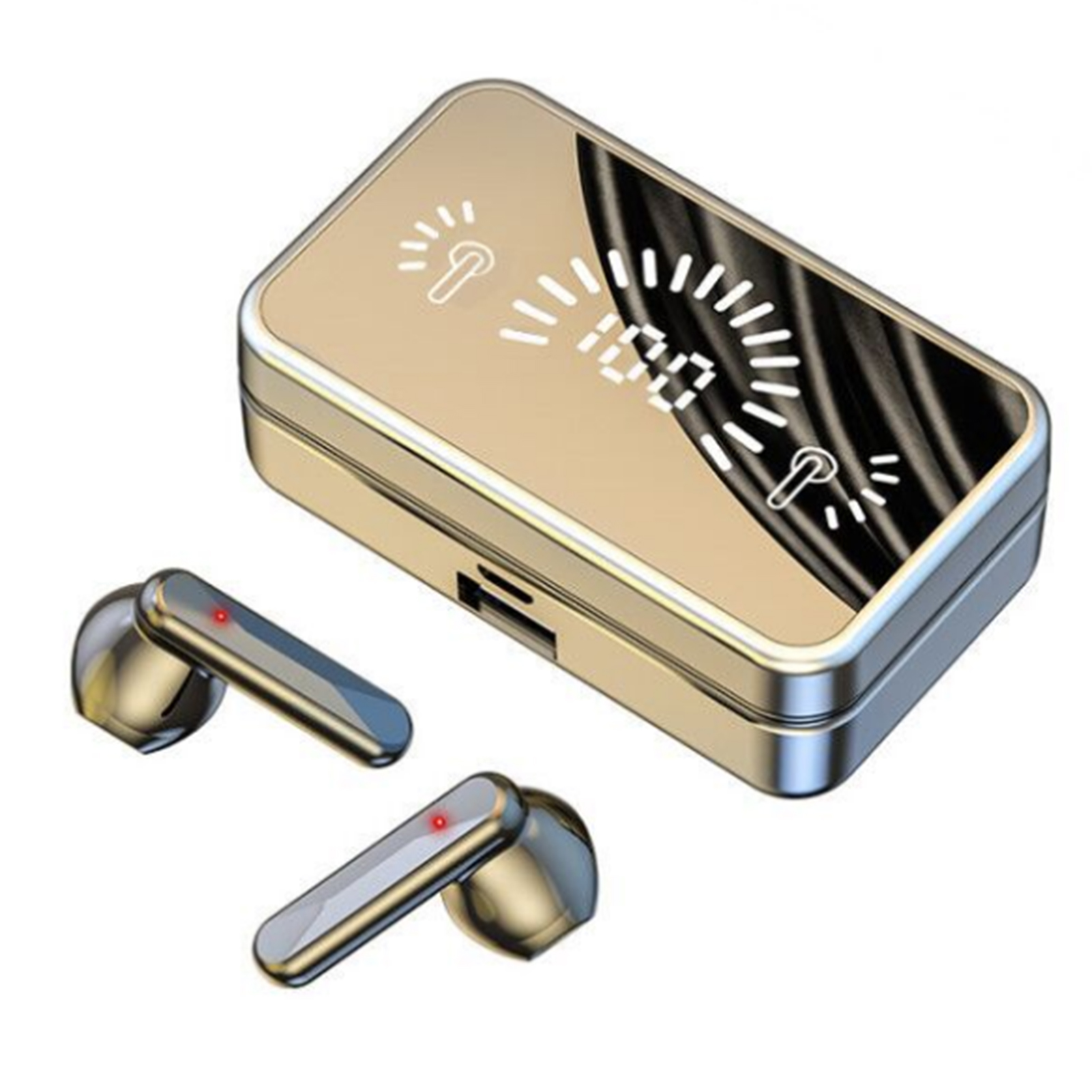 Tai Nghe S20 BT5.1 Điều Khiển Cảm Ứng Âm Thanh HiFi Màn Hình Kỹ Thuật Số Gương Chống Thấm Cấp IPX