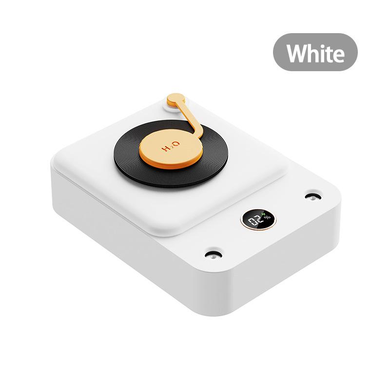 Retro Hát Tự Động Mini Máy Tạo Độ Ẩm Không Khí Tinh Máy Khuếch Tán Tinh Dầu Cho Nhà Xe Hơi USB Phun Sương Tạo Ẩm Hình Ếch Con Phun Sương Tạo Có Đèn LED Đèn Ngủ
