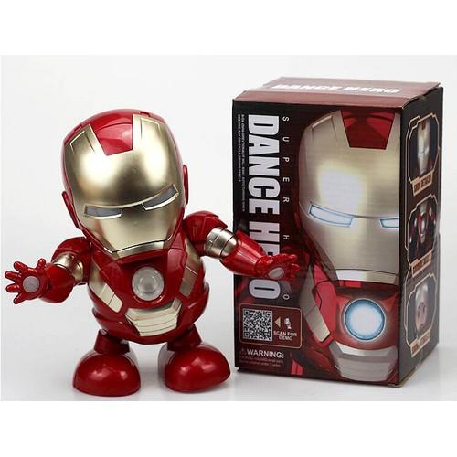 Iron Man Dancing, người sắt nhảy theo nhạc có đèn vui nhộn