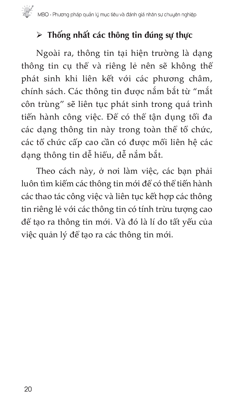 MBO Phương Pháp Quản Lý Mục Tiêu Và Đánh Giá Nhân Sự Chuyên Nghiệp (1980 Books)