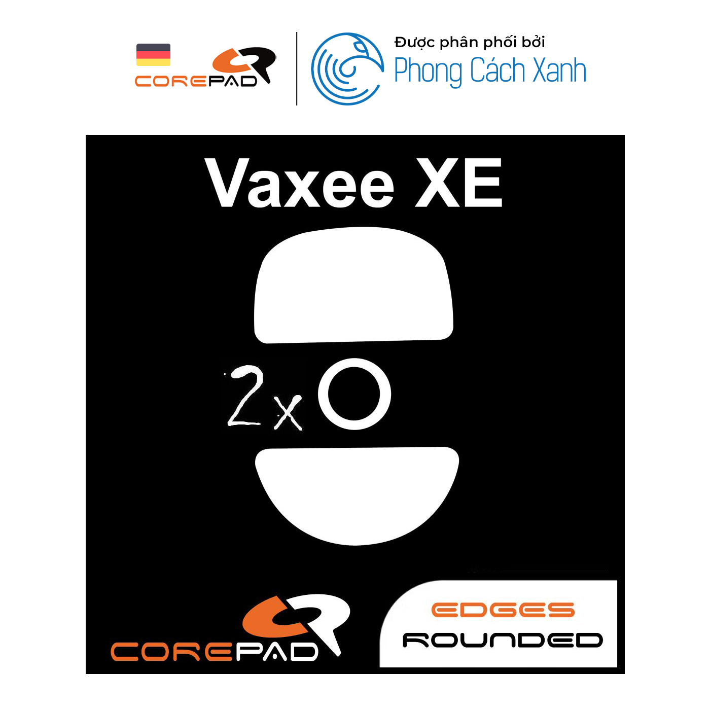 Feet chuột PTFE Corepad Skatez PRO Vaxee XE / XE Wireless - Hàng Chính Hãng