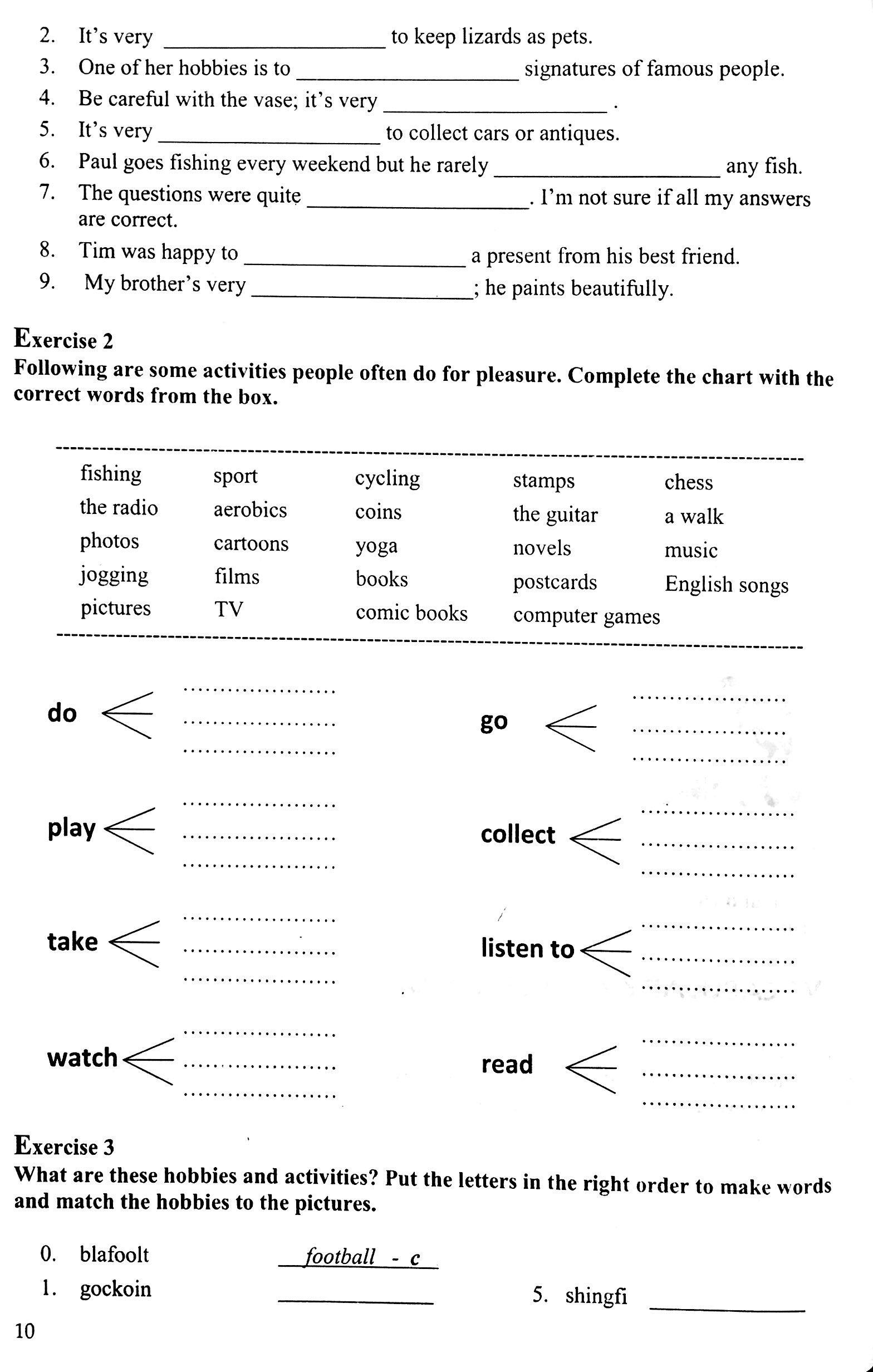 English Practice 7 Book 1 (With Answer Key)