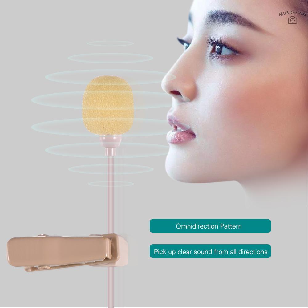 Micro Cài Áo Mini Jack 3.5mm Cho Điện Thoại / Máy Ảnh / Máy Tính / Laptop