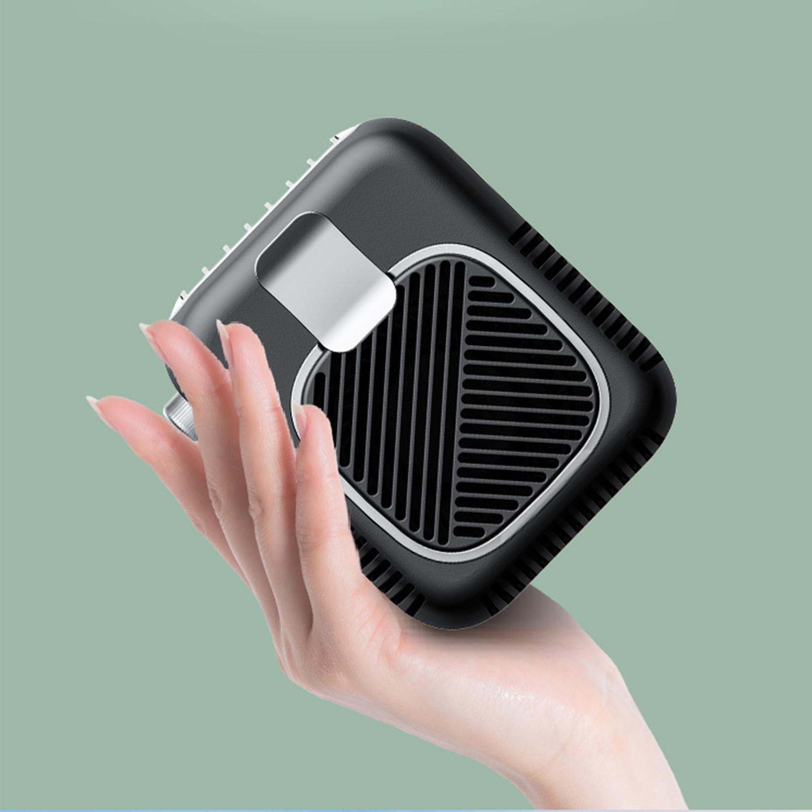 Portable Waist Fan Lightweight Table Fans Bedroom for Outdoor Travel Cycling