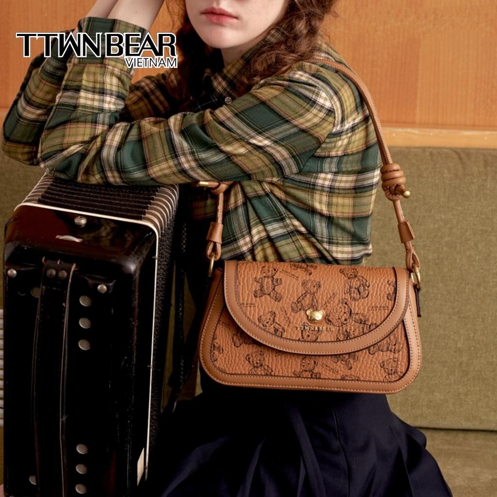 Hình ảnh Túi xách nữ đeo chéo, đeo vai TTWN BEAR chính hãng - TN2439