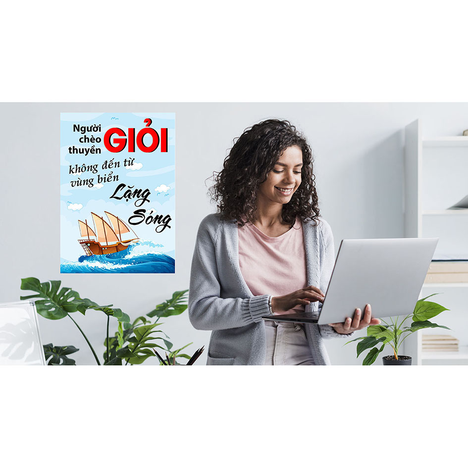 Decal trang trí Slogan trang trí văn phòng công ty số 16