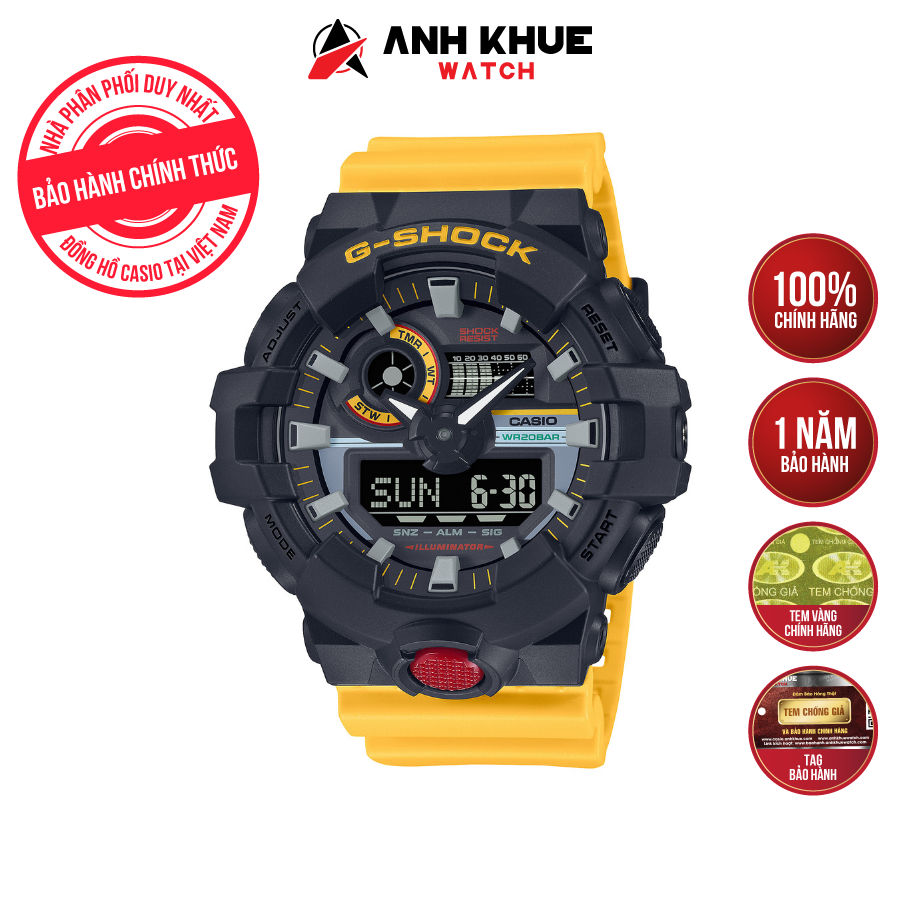 ĐỒNG HỒ CASIO G-SHOCK GA-700MT-1A9DR CHÍNH HÃNG