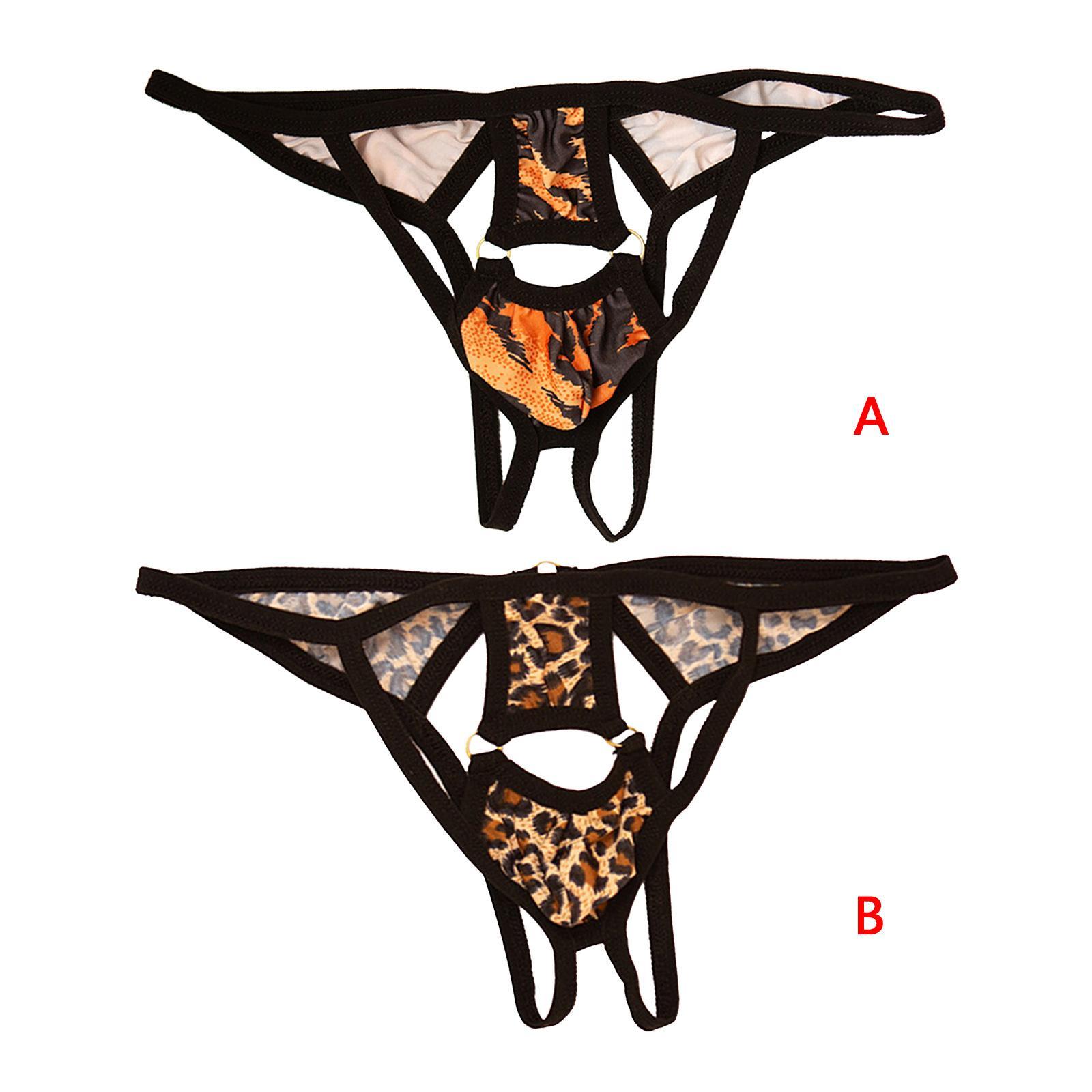Men G-String Thongs Underwear Panties Lingerie Briefs Underpants Low Rise Breathable