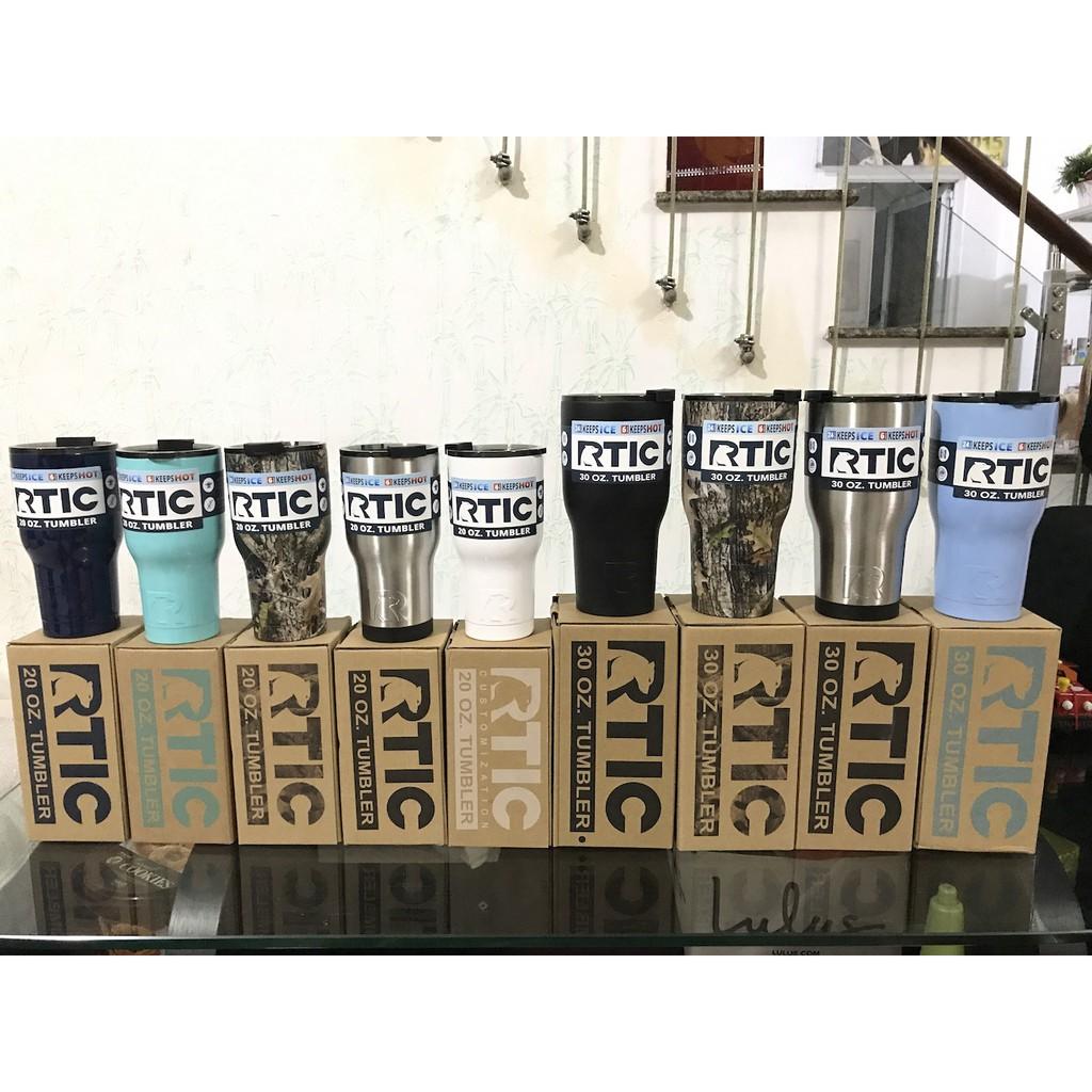 Cốc Giữ Nhiệt RTIC 600ml , RTIC Stainless Steel Tumbler 20oz , Ly giữ nhiệt bảo vệ sức khoẻ người tiêu dùng