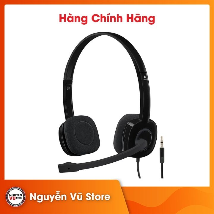 Tai Nghe Chụp Tai Logitech H151 - Hàng Chính Hãng