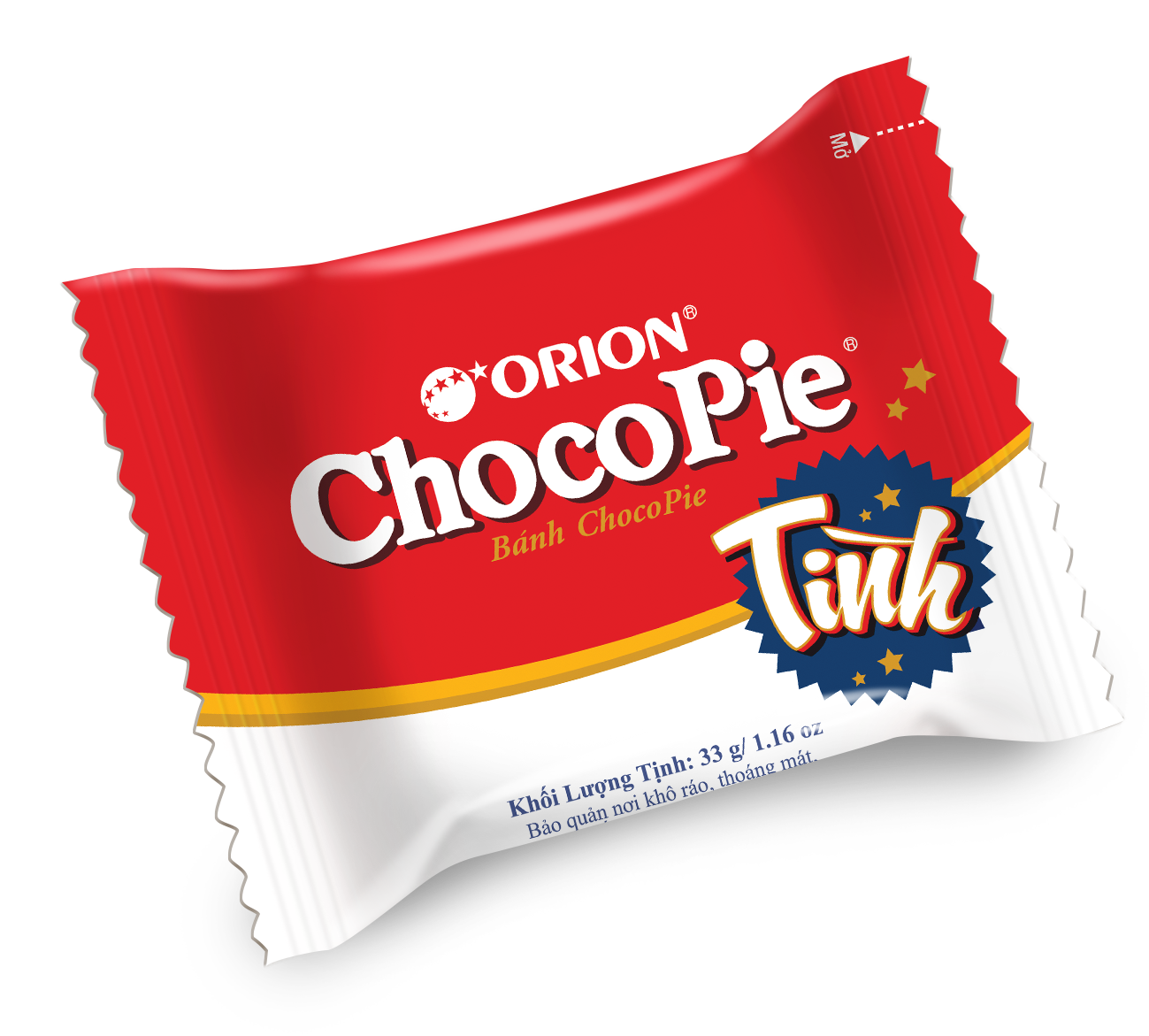 Hộp 12 gói bánh Orion CHOCOPIE TÌNH vị truyền thống