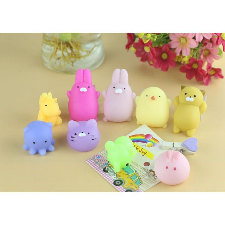 10 BÉ SQUISHY MOCHI DẺO MỀM ĐÁNG YÊU mã RFF45 Ssỉ