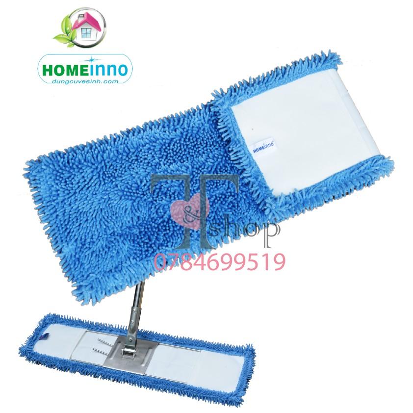 Miếng Lau Nhà 60cm Thay Thế Homeinno San Hô Microfiber Loại Bẻ (KHÔNG CÂY LAU)