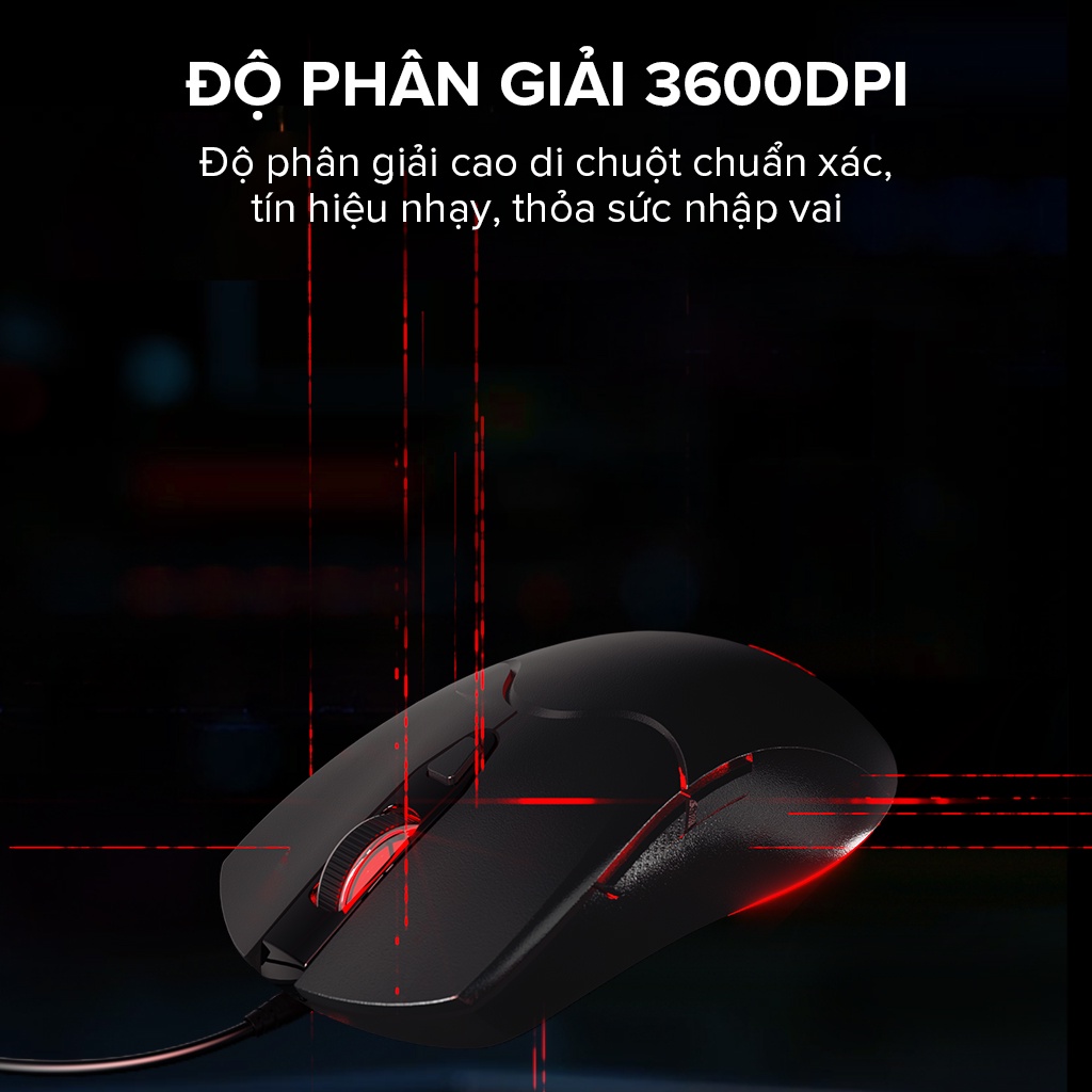 Combo Chuột Và Bàn Phím Gaming Gamen Station II Bàn Phím Đèn LED - Hàng Chính Hãng