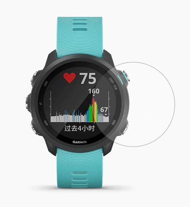 Kính cường lực cho Garmin Forerunner 245 / 245 Music - Hàng Nhập Khẩu