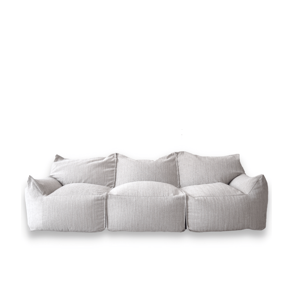 Sofa Lười 3 Chỗ Corolina - Chất Liệu Vải Bố - Kích thước 70cm x 200cm x 75cm - The Beanbag House