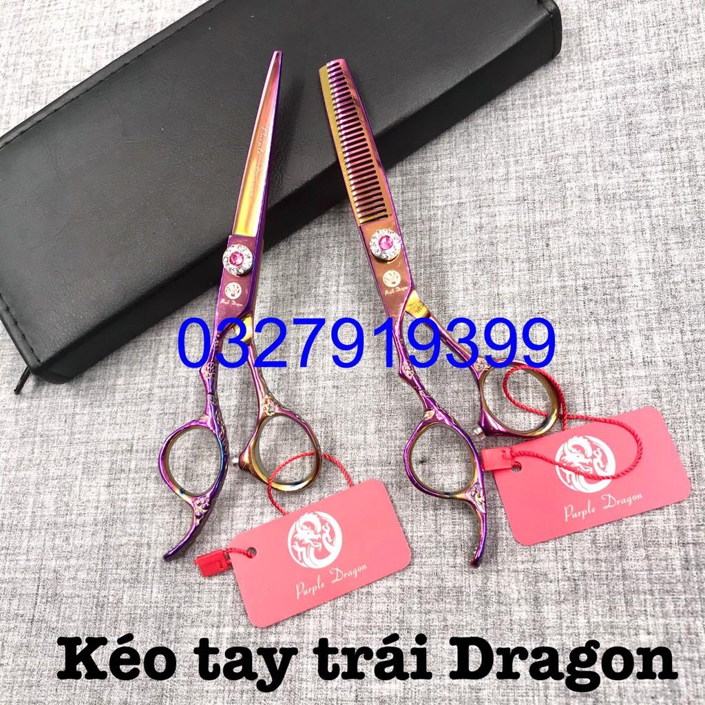 Kéo cắt tóc tay trái siêu bén Dragon 6.0