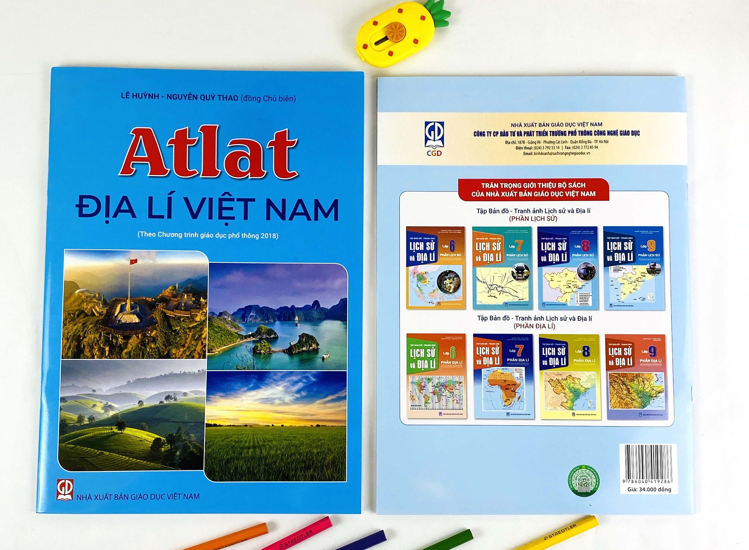 Sách - Atlat Địa Lí Việt Nam