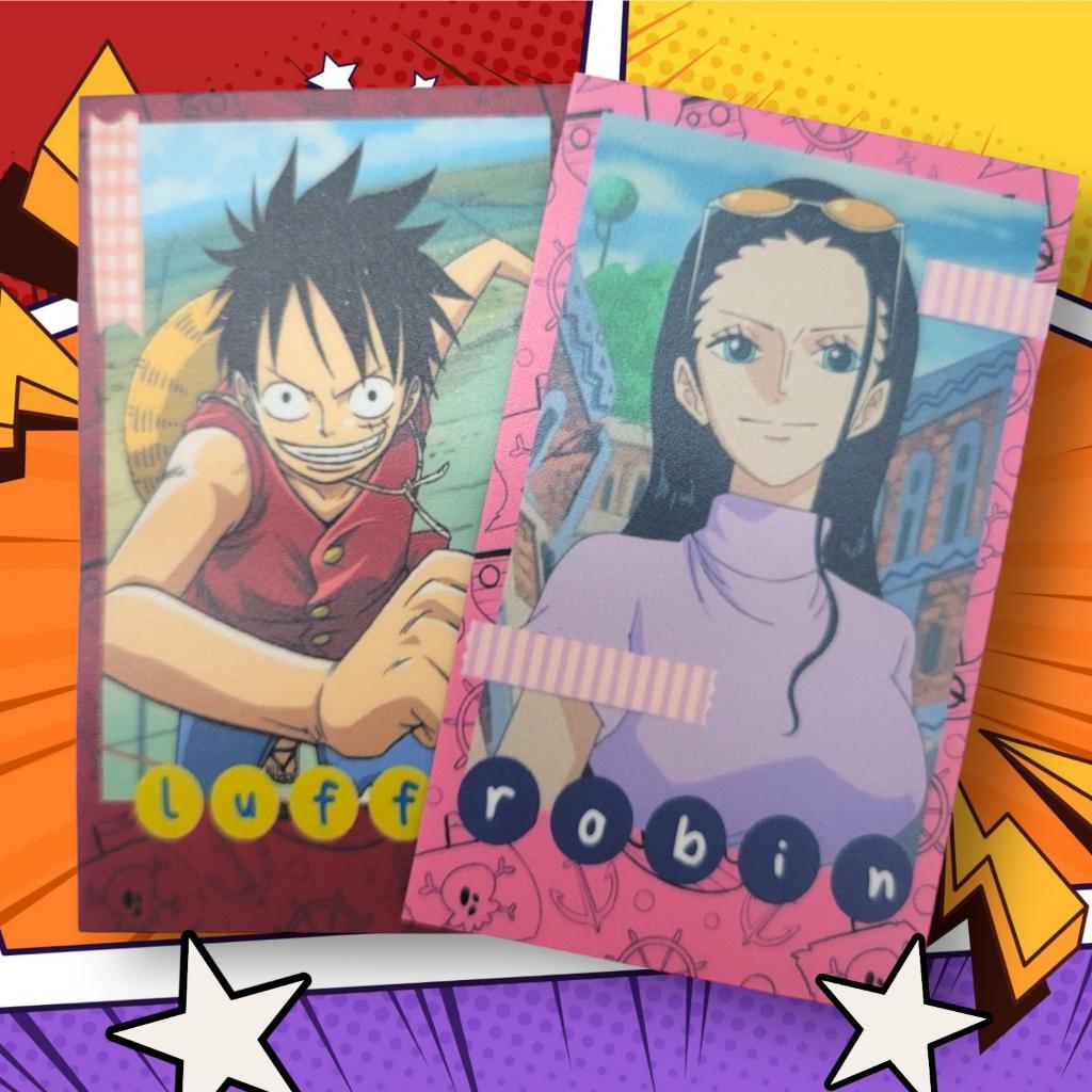 FREESHIP ️ Card Polaroid One Piece Deco Lomo  - Cán Màng Nhám Chống DF - Kháng Nước Nhẹ
