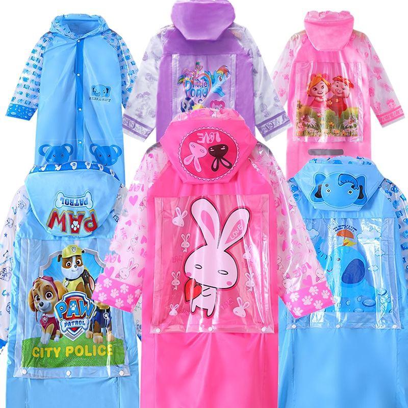 Áo mưa trẻ em cao cấp, Áo mưa cho bé hoạt hình disney ngộ nghĩnh siêu kute