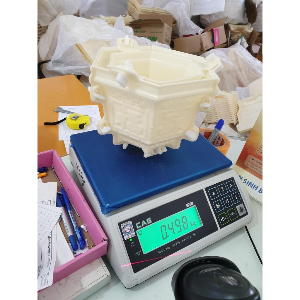Khuôn chậu lục giác 20