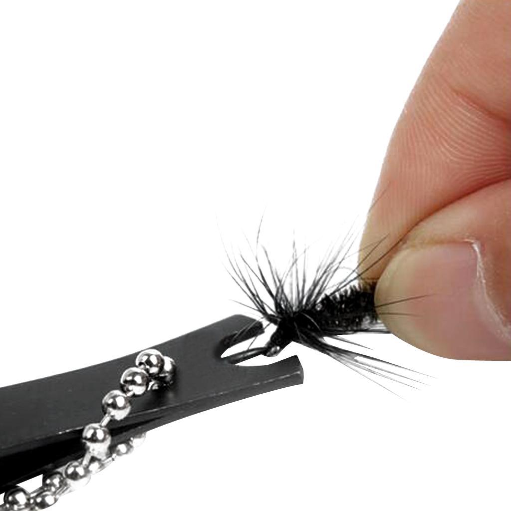 2pcs Nipper Line Cutter Clipper Hook-Eye Cleaner Tackle Tool for Fly Fishing