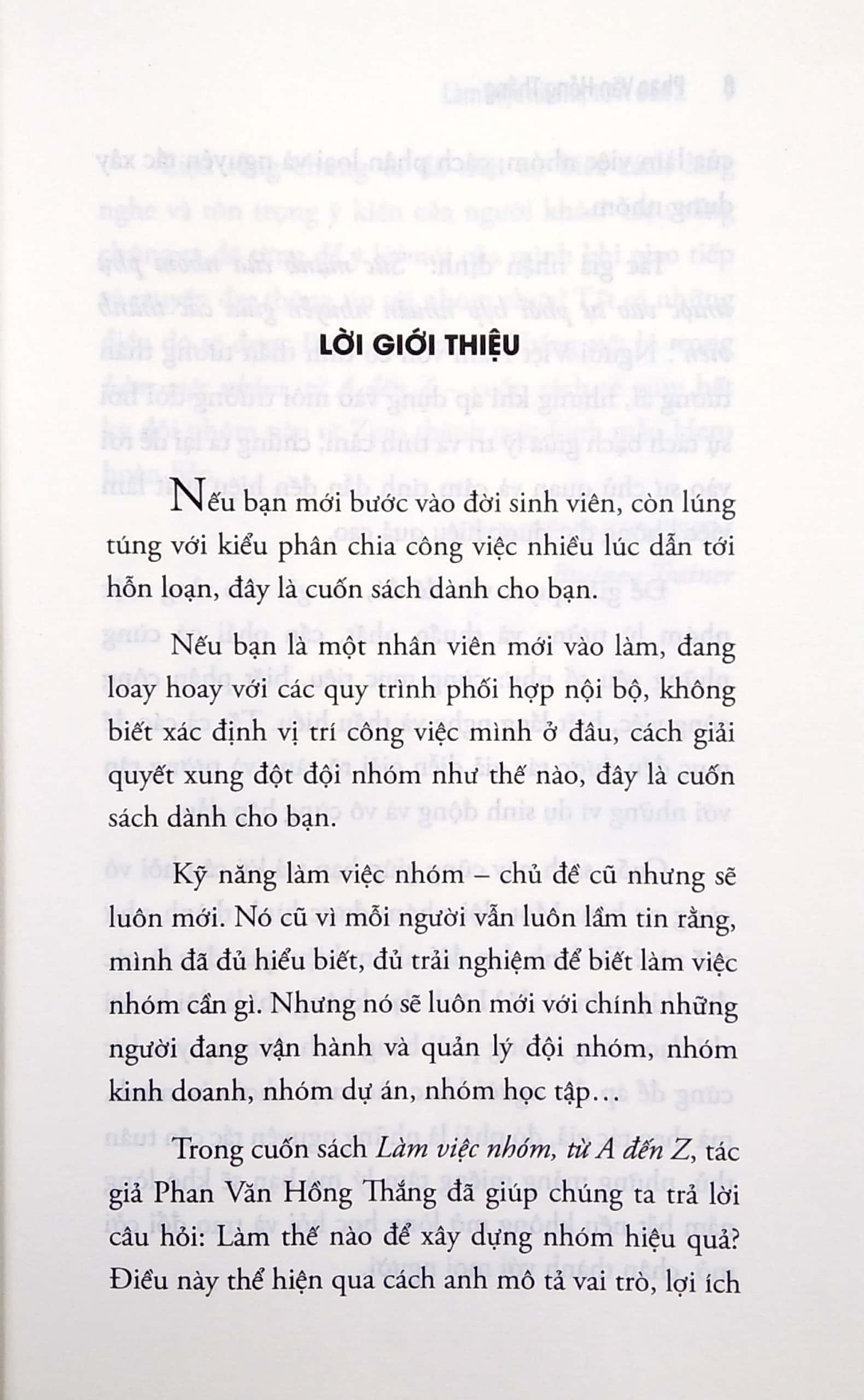 Làm Việc Nhóm Từ A Đến Z