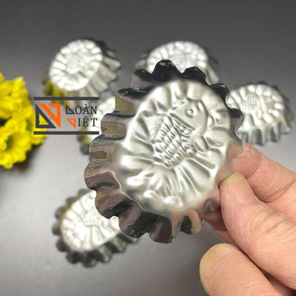 Khuôn Bánh Bò, Rau Câu, Da Lợn - NHÔM DÀY, COMBO 10 KHUÔN, mẫu mã đa dạng. Chuyên phục vụ Sp Gia dụng, Khuôn làm bánh, D