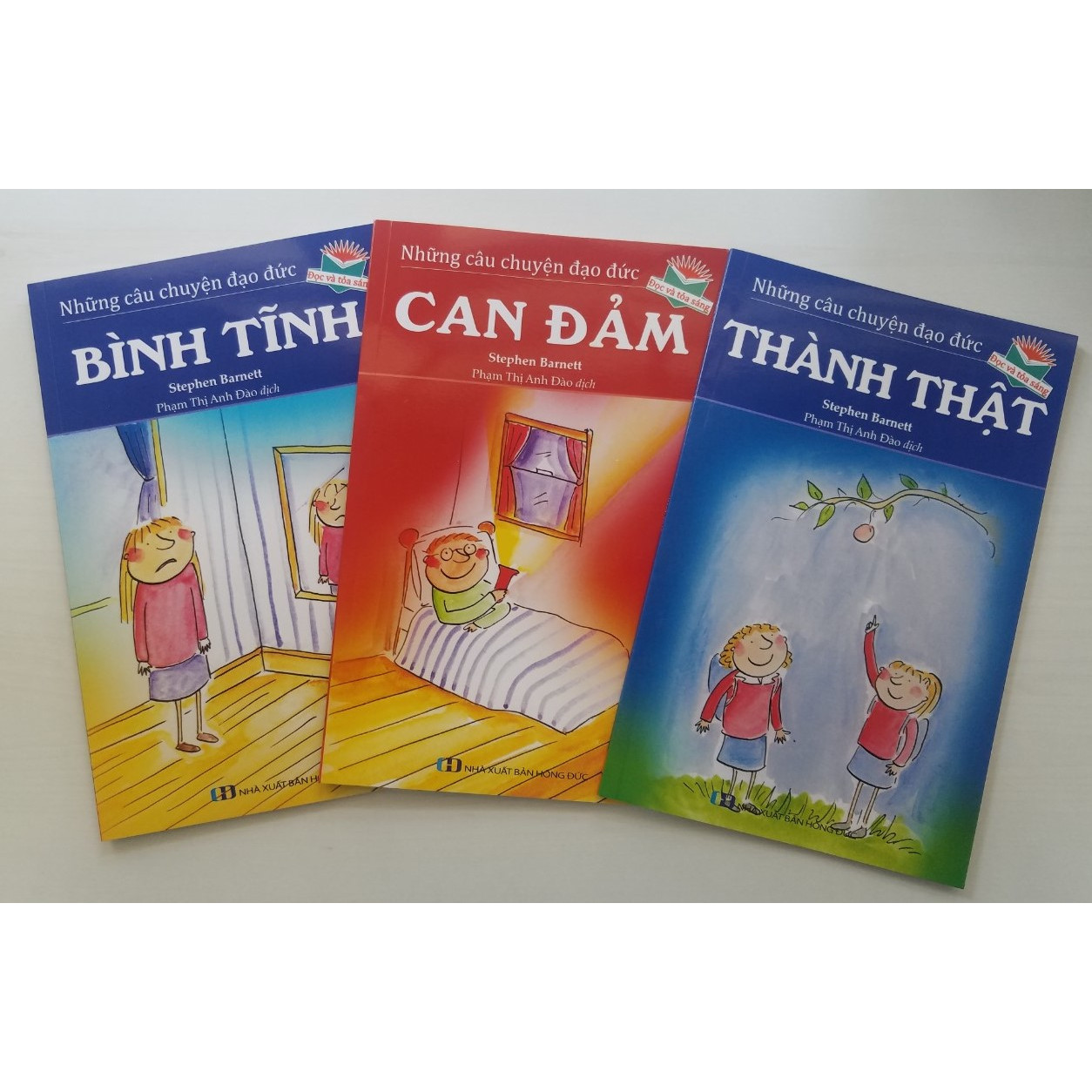 Combo Những Câu Chuyện Đạo Đức: Bình Tĩnh + Can Đảm + Thành Thật