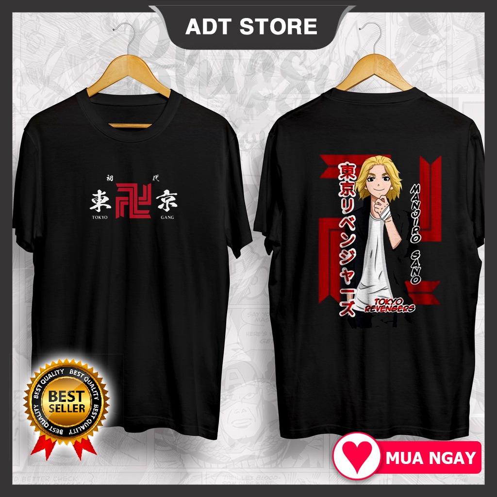 4 mẫu Áo thun Anime tokyo revengers Mikey Sano mẫu mới HOT cá tính bán chạy