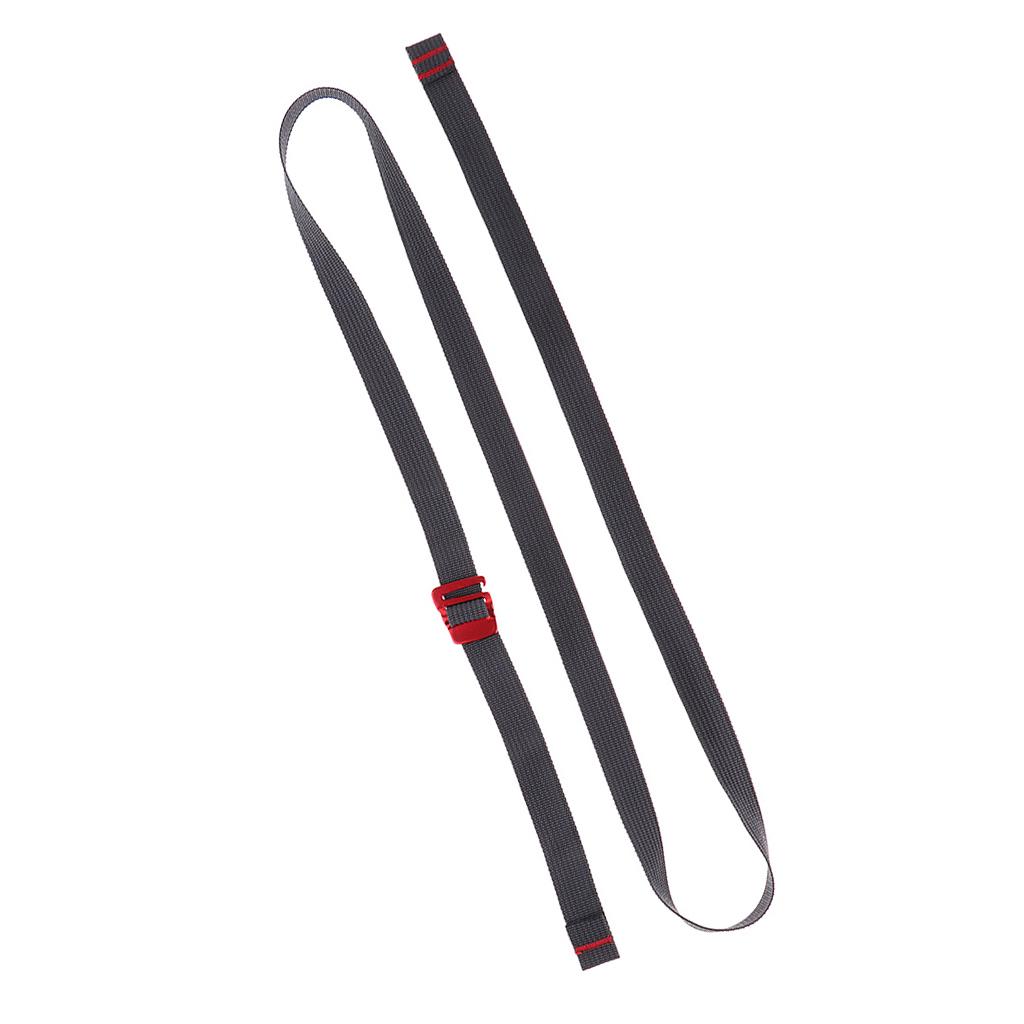 Dây  Đa Năng Đen Móc Vòng Cách Đi Dây Đeo Bó Hành Lý, Lều, Ba Lô
