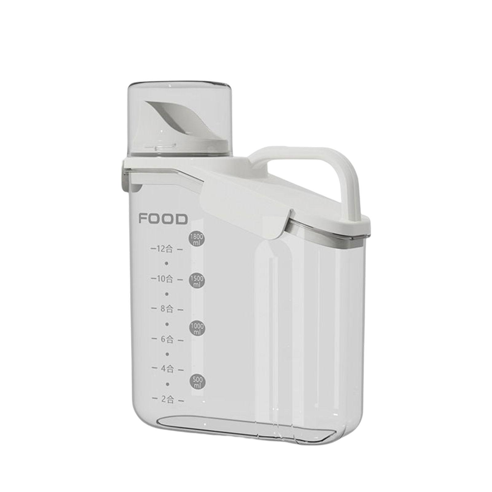 Cereal Storage Container Food Dispenser Pour for Pantry Baking Supply