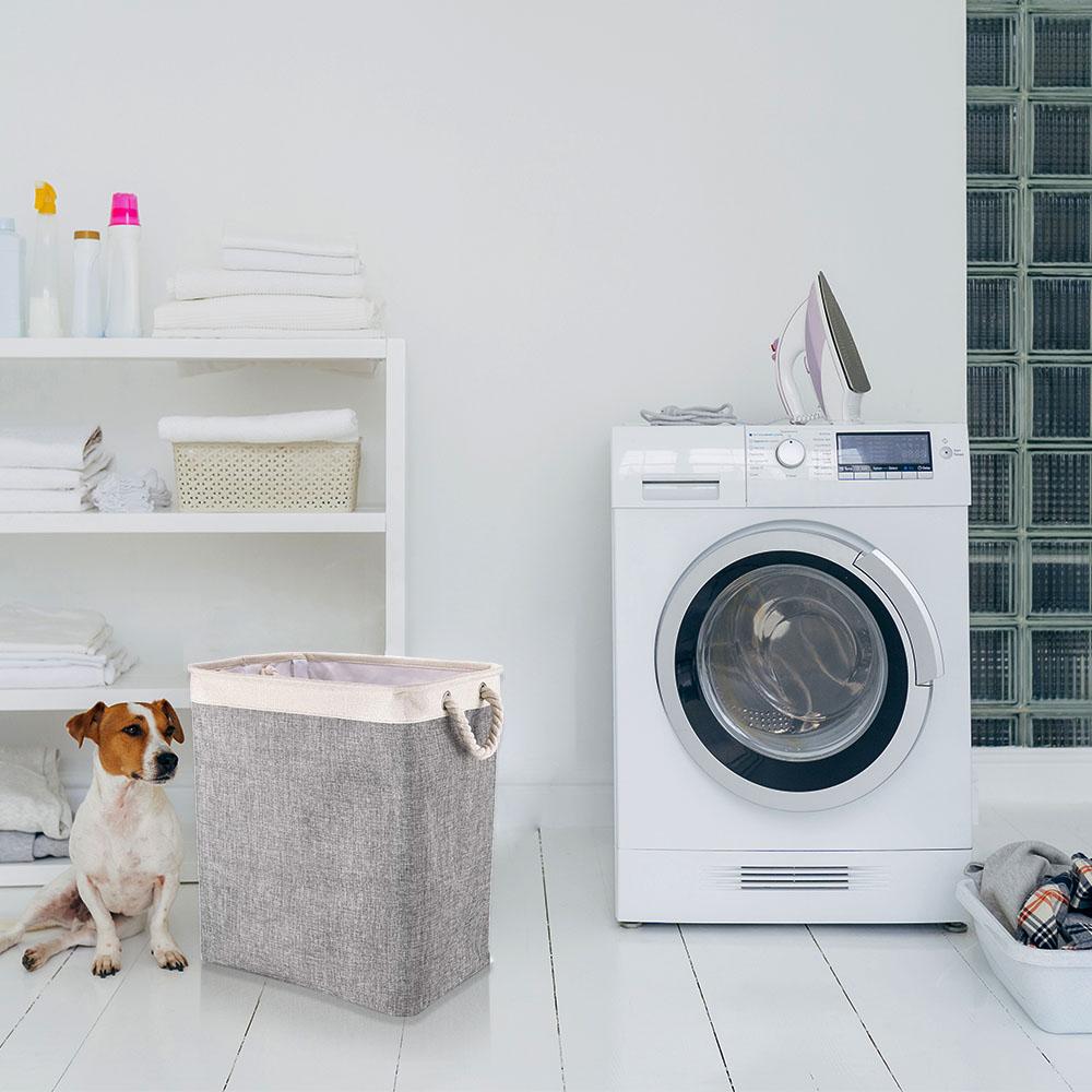 Collapsible Laundry Basket Foldable Baby Dirty Clothes Hamper Practical Cloth Basket for Clothing Storage