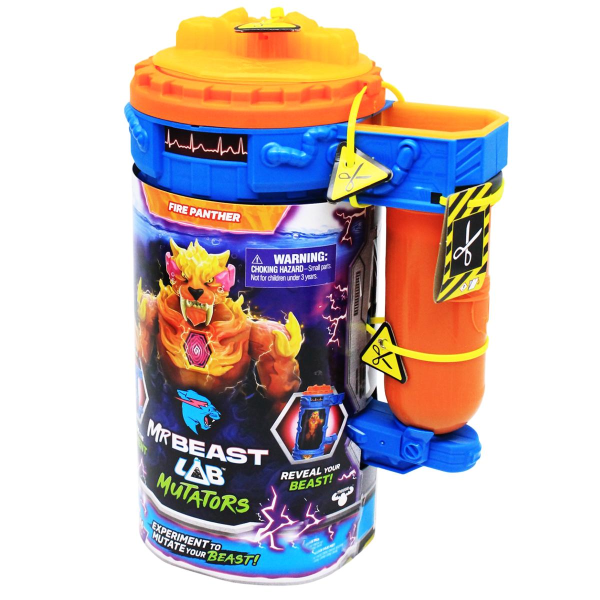 Đồ Chơi Buồng Đột Biến - Quái Thú Báo Lửa - MrBeast Lab 25009