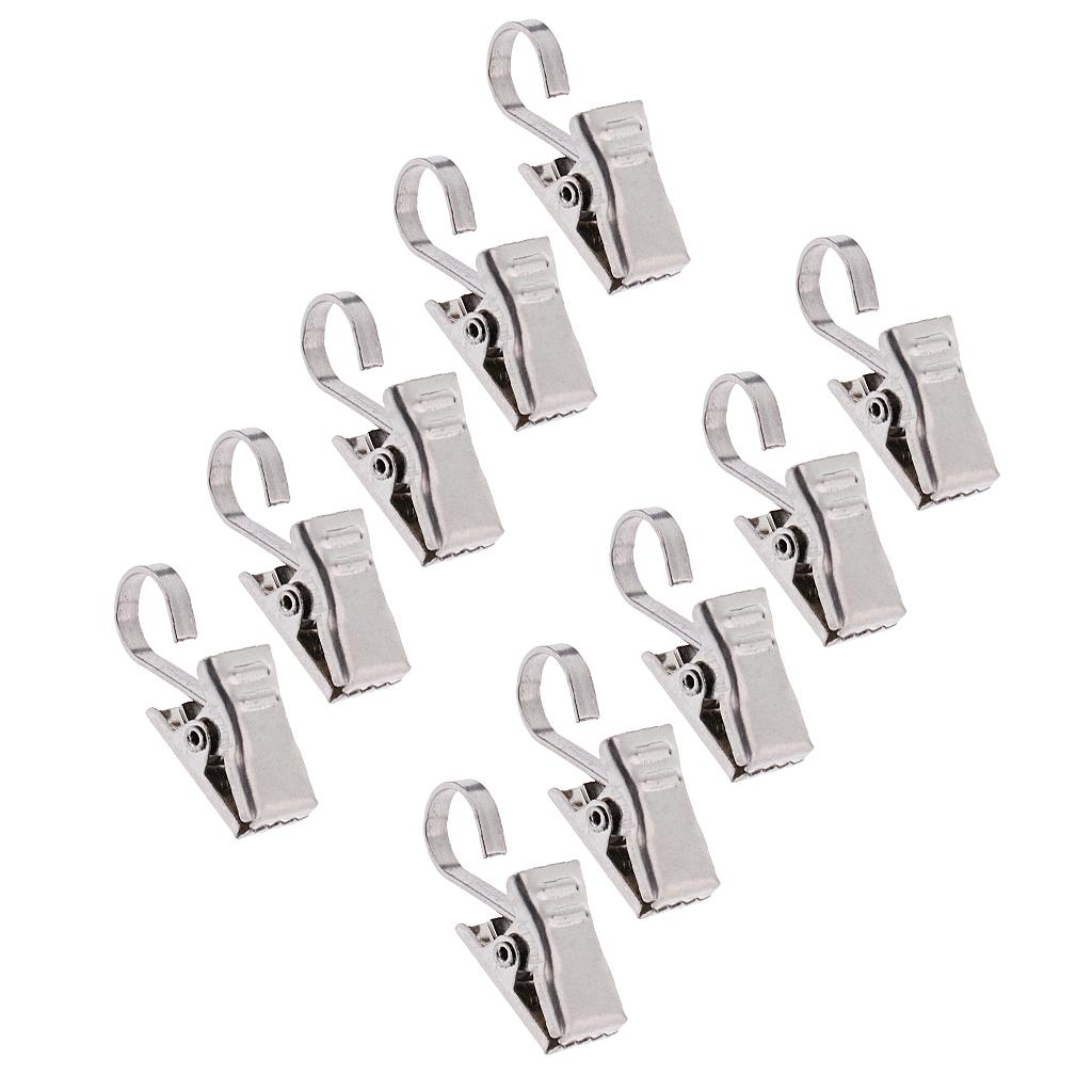 10 Chiếc Nặng Màn Clip Với Móc Lò Xo Kẹp Treo Kẹp Tàu Sân Bay