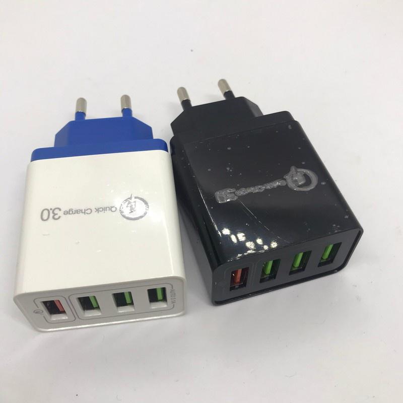 Củ sạc nhanh iphone, android, củ sạc nhanh qc3.0 Cổng USB 2.1A Chân cắm tiêu chuẩn EU