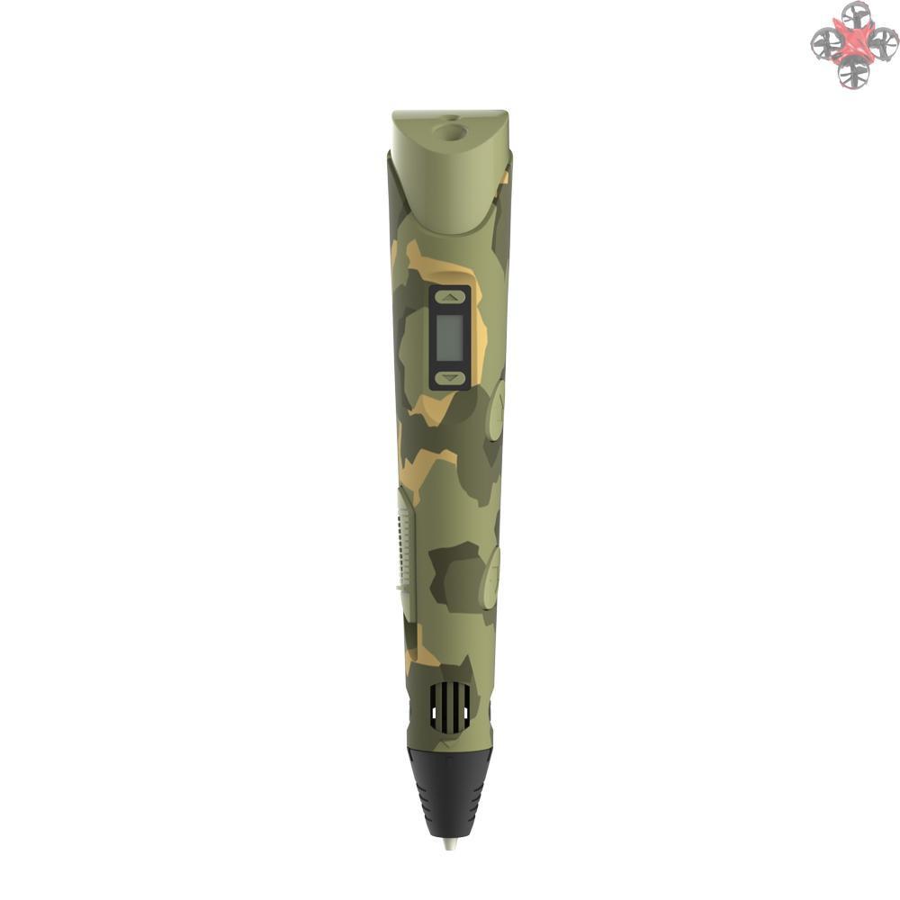 CTOY Digital Display Intelligent 3D Printing Pen High Temperature 3D Graffiti Painting Pens with USB Cable