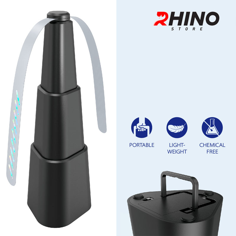 Quạt đuổi ruồi, muỗi Rhino F601 dùng pin AAA ( sản phẩm chưa kèm pin) trong nhà ngoài trời
