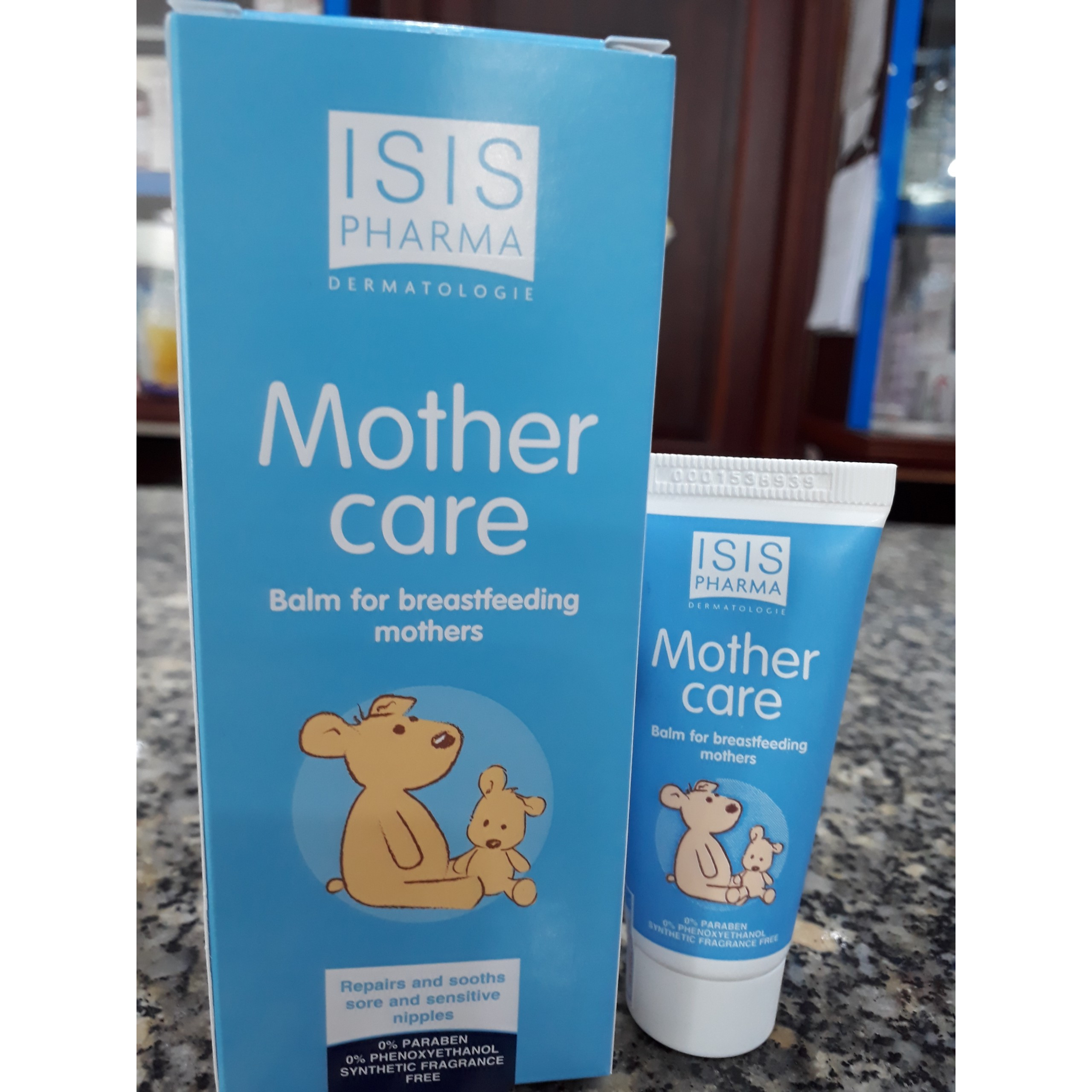 Hỗ trợ điều trị nứt núm vú sau sinh Mother Care Isis pharma