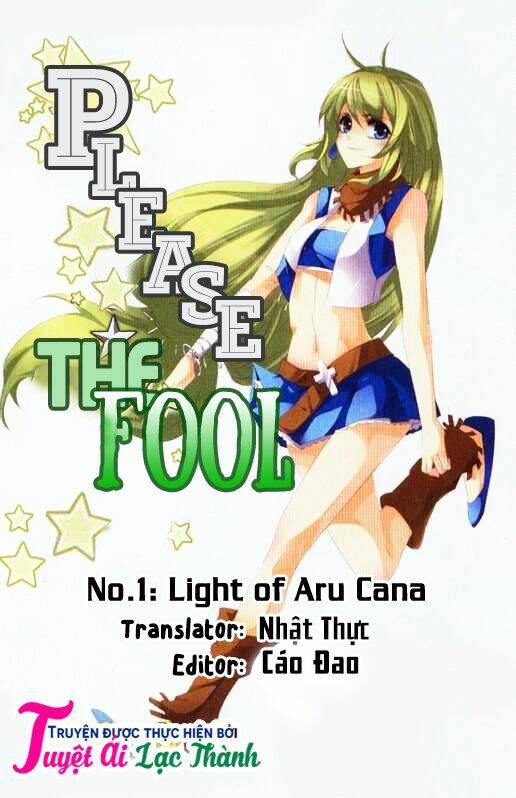 please, the fool chapter 1 2