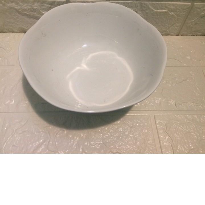 Tô canh 17,4 cm hoa huệ xanh SỨ Việt Nam cao cấp