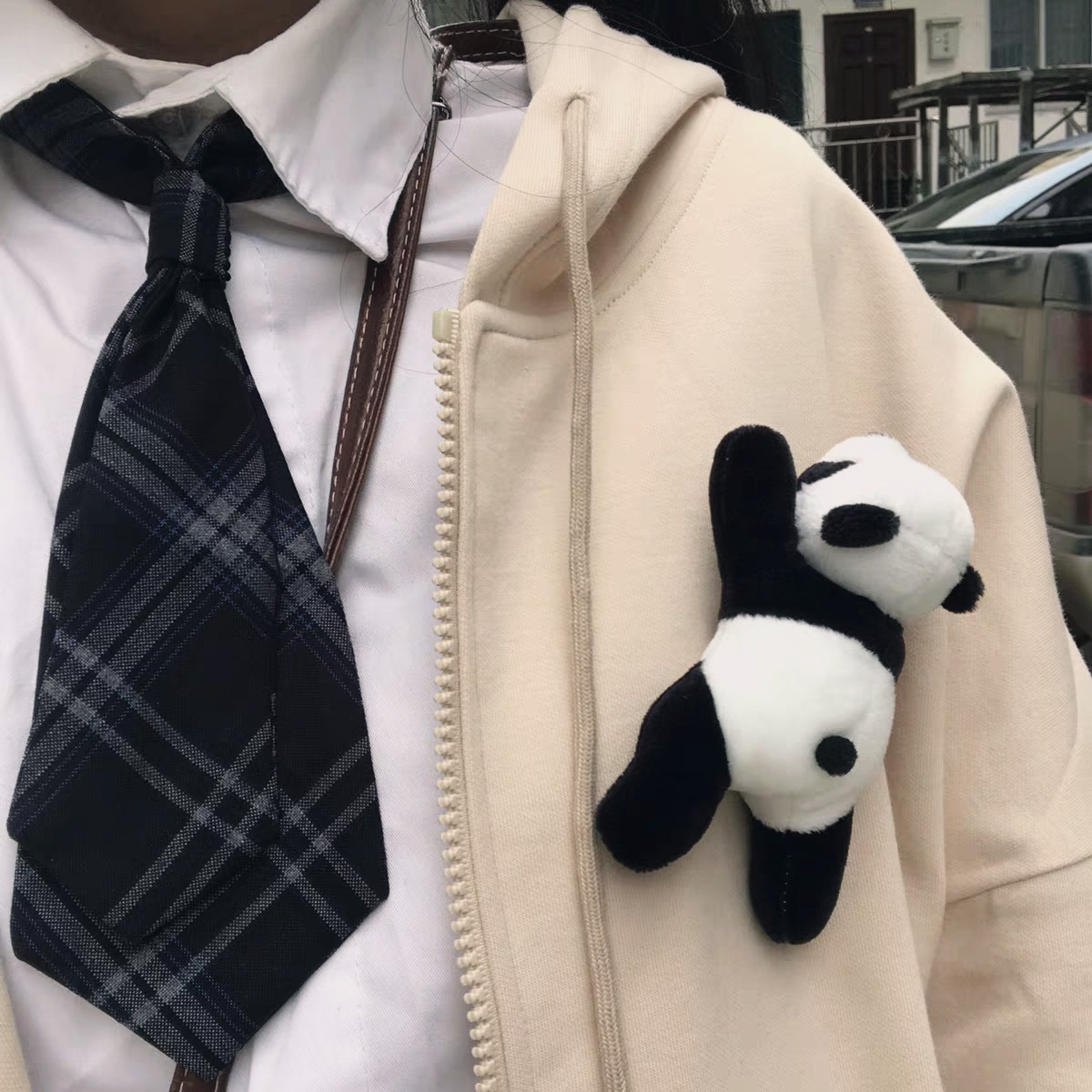 Trâm cài gấu trúc papa panda plush