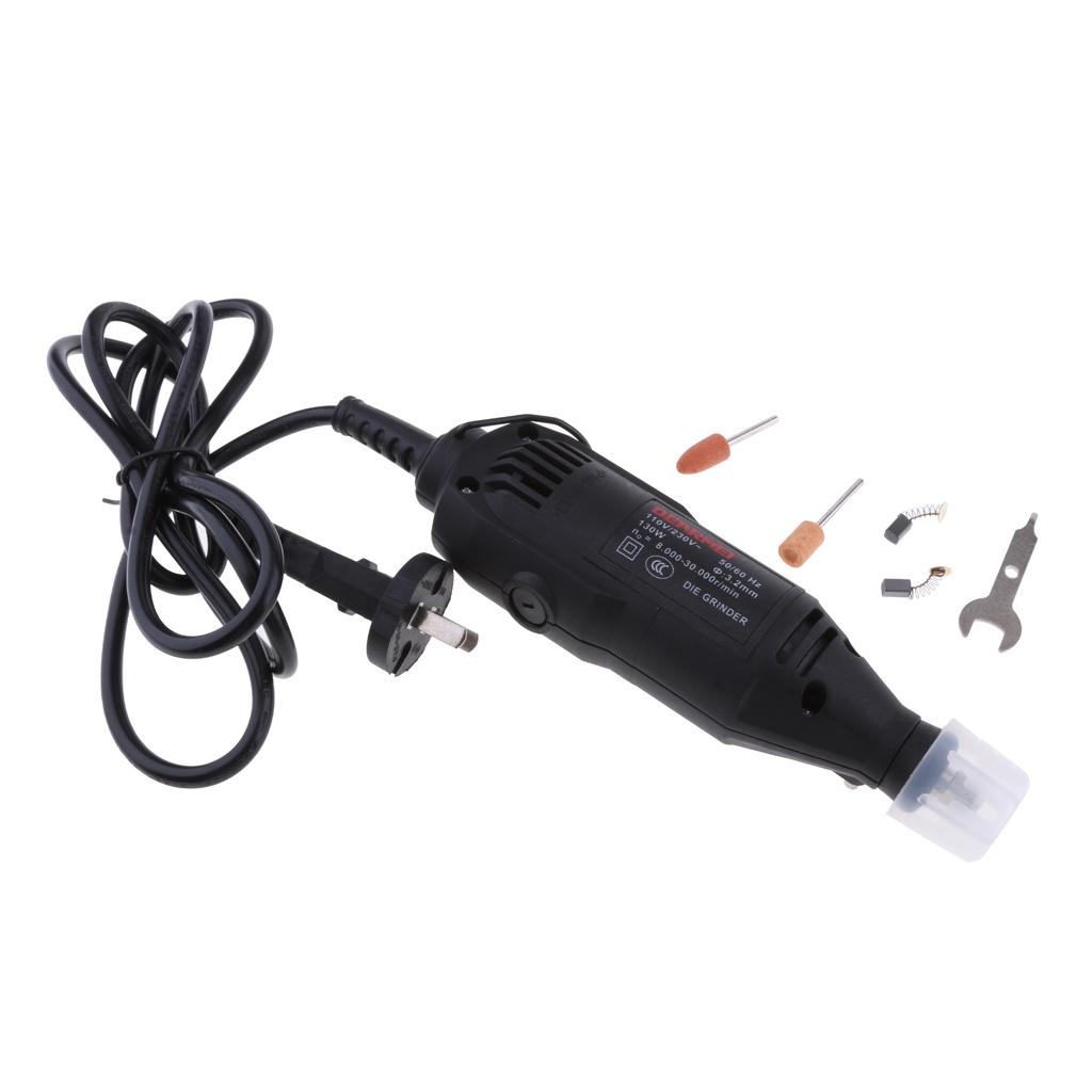 Electric Grinder Kit Rotary Tool Variable Speed for Drilling Engraving Polishing