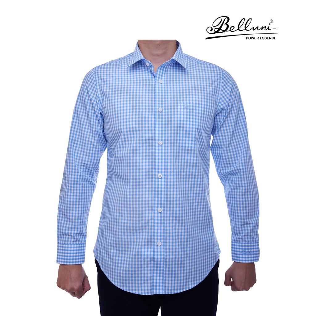 Áo sơ mi nam dài tay cao cấp BELLUNI vải sợi chuối mềm mại thoáng khí - ABD.BAN.BE.170.B3
