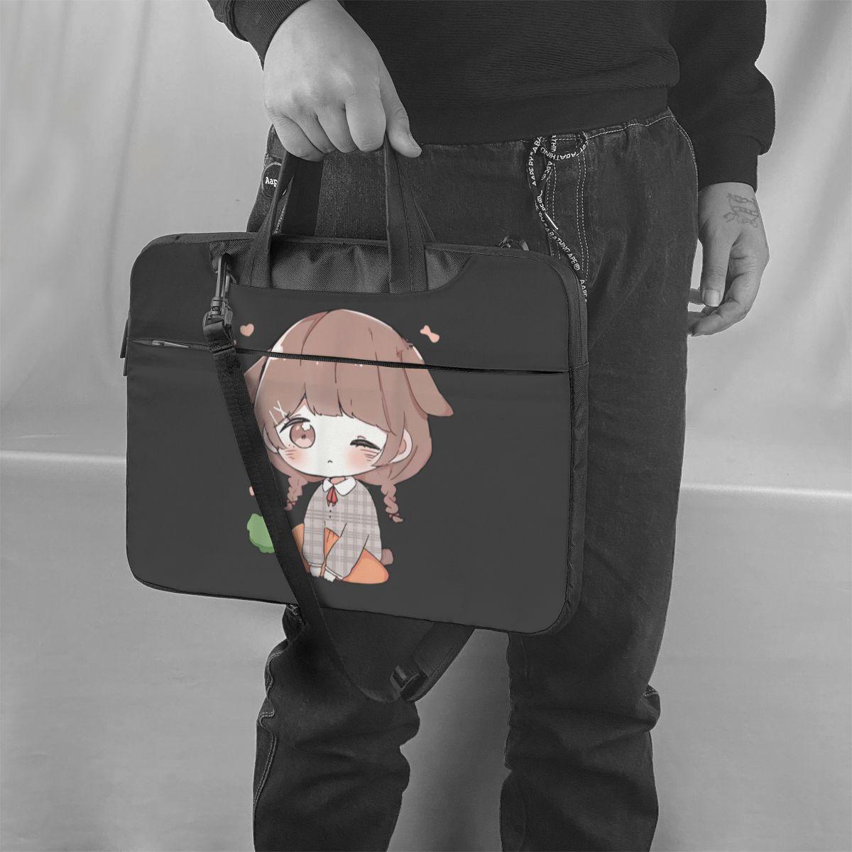 Anime Laptop Túi Xe Đạp Ly Hợp Túi Máy Tính Mang Laptop Thời Trang Túi