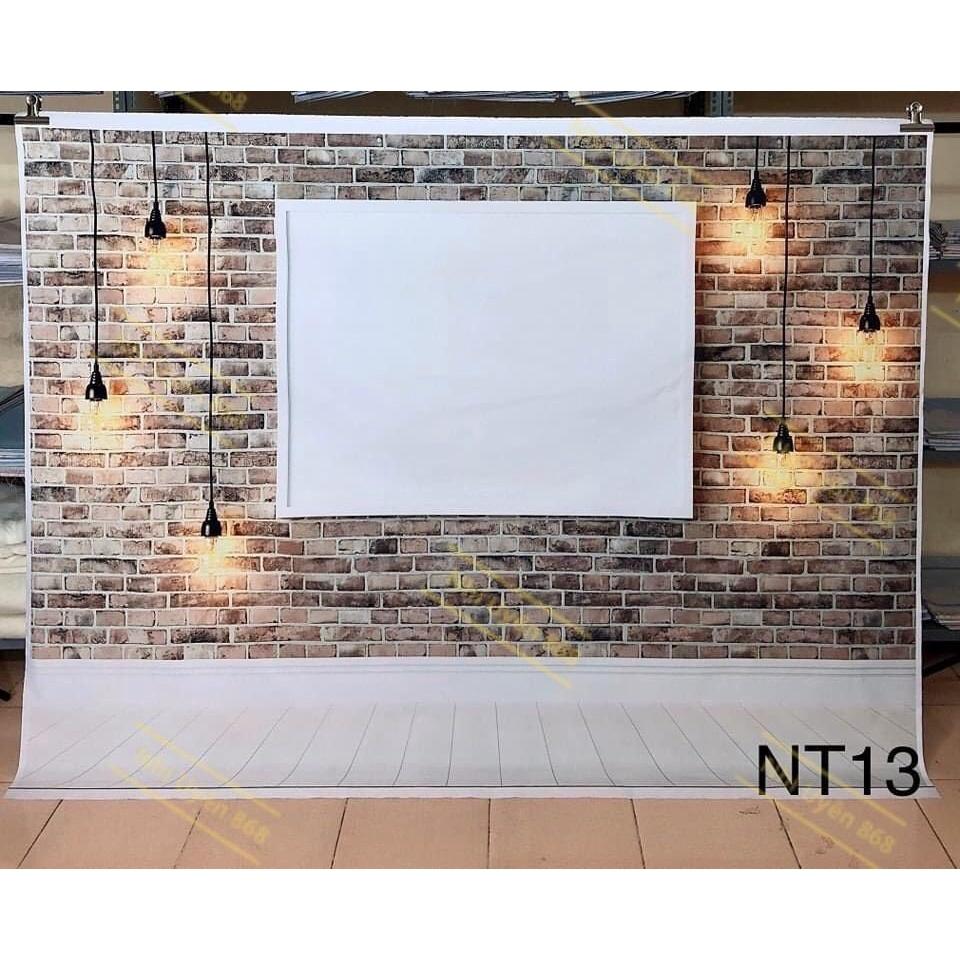 Tranh vải decor / Thảm vải treo tường / Thảm vải chụp ảnh chủ đề Livestream cảnh nội thất