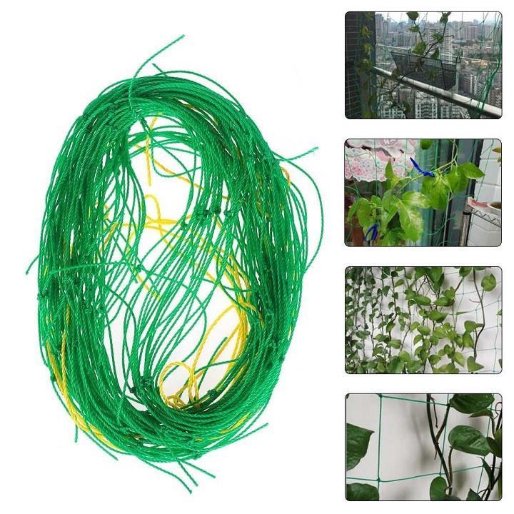 Lưới Trồng Cây, Lưới Làm Giàn Dây Leo - Dây lưới hỗ trợ trồng cây dây leo tiện dụng